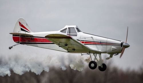 Bill Hempel - Piper Pawnee 25%, Red/White/Black