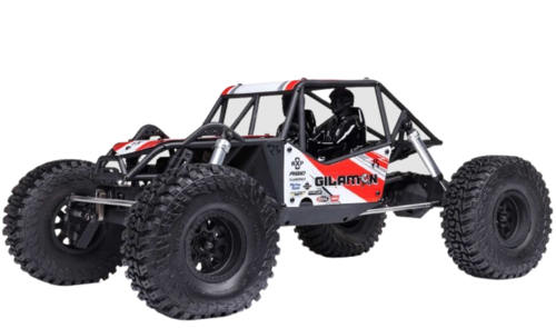 Axial - 1/8 AXP8 Gilamon 2.2 4X4 RTR Brushed Trail Buggy, Rouge