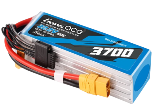 Gens Ace G-Tech 3700mAh 6S1P 22,2V 60C Lipo Batterie