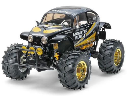 Tamiya - 1/10 R/C RC Monster Beetle Black Edition