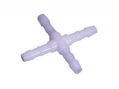 hose connector - 4 connections 4mm (2pc)