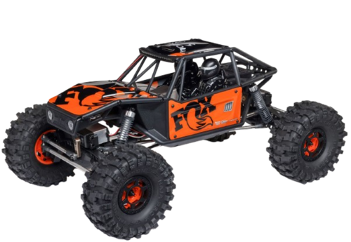 Axial - 1/10 UTB10 Capra 1.9 4WS 4X4 Unlimited Trail Buggy Brushed RTR, Orange