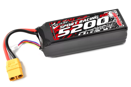 Titanium 5500mAh 4S1P 14,8V 60C LiPo Batterie Hardcase XT-90