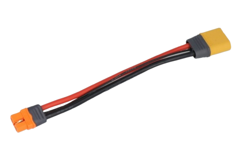 XT90 (M) to Deans (F) adaptor 14AWG