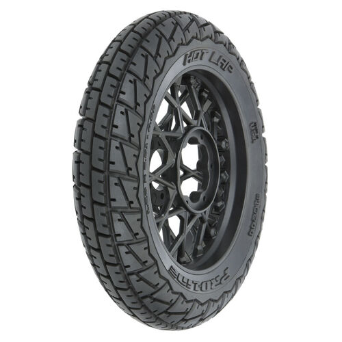 Arrma - Copperhead MT 6S Band Wiel Gelijmd Zwart (2) (ARAC9612)