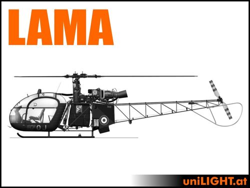 Unilight - Bundel Tucano 1/5 schaal (ca. 2,2m) civiele/sportversie