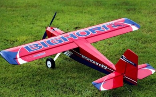 OMP Hobby - Bighorn Pro 49" (1250mm) Kleppen, Rood PNP