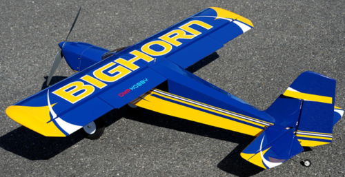 OMP Hobby - Bighorn Pro 49" (1250mm) Kleppen, Blauw PNP