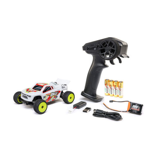 Losi - 1/28 Micro-T 2S 2WD RTR Stadium Truck, White
