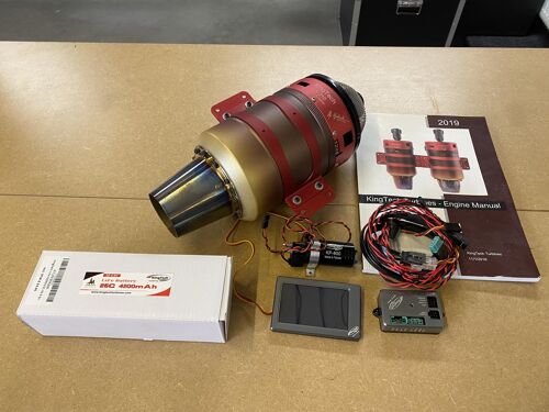 Second hand - KingTech K210 G2 Turbine + GSU + Screen + Pump + NEW Battery 3S 4200mAh