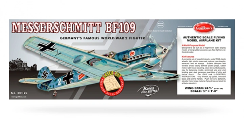 Guillow's - Messerschmitt BF-109 Laser-Cut
