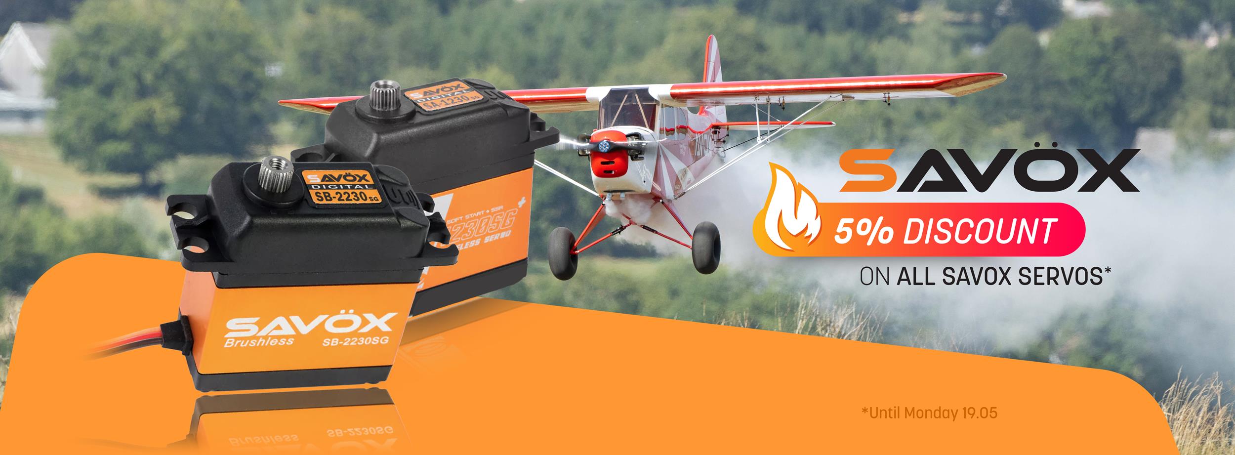 Savox 5% discount