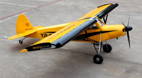 Seagull Models - Shock Cub 35-55cc ARF 2.59m Yellow