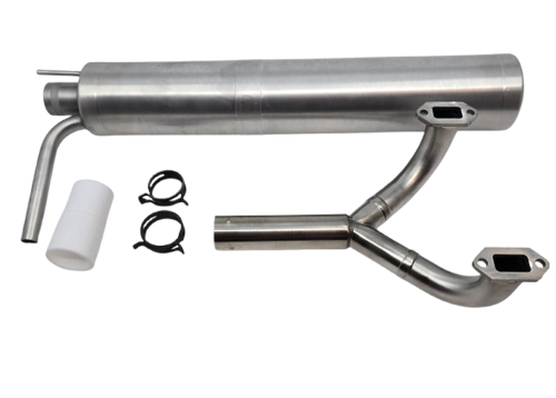 KRUMSCHEID - Schalldämpfersatz für DLE60 mit 3089V-6S Schalldämpfer