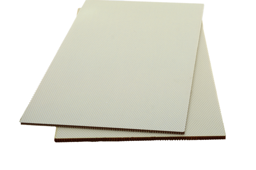 Glassfiber Honeycomb plate 4.3 x 250 x 500 mm
