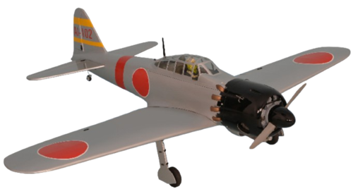 NEW - Zero A6M 1400mm ARF Kit with Mechanic Retracts (PH187)