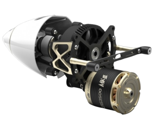 Dualsky - CRS3500.11 MKIII AE 3515W 560KV Contradrive für F3A