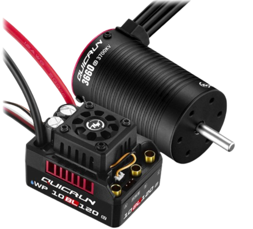 Hobbywing - Combo WP10BL120G2 3660SL-3700kV-G2