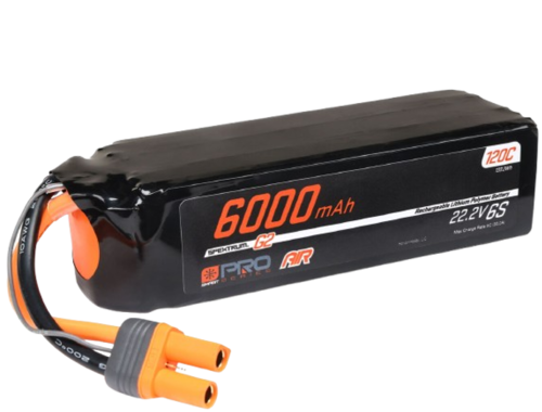 Spektrum - Batterie LiPo Smart G2 Pro Air 22,2V 6000mAh 6S 120C : IC5