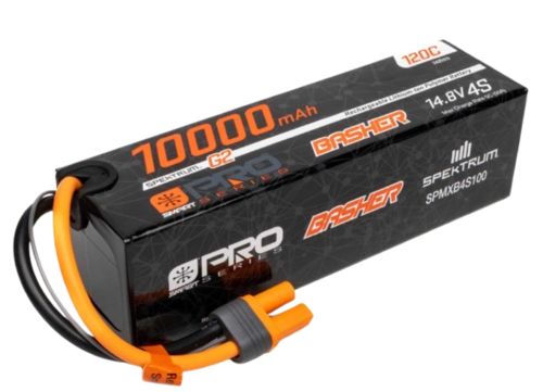 Spektrum - Batterie LiPo Smart G2 Pro Basher 14,8V 10000mAh 4S 120C : IC5