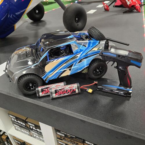Occasion - FTX - Zorro 1/10 Trophy Truck EP Brushed 4WD RTR - Bleu