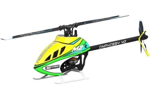 OMP Hobby - Hélicoptère M2 V3 Pro PNP - Jaune (Avec batterie)