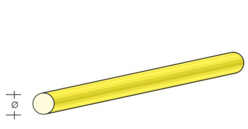 Aeronaut - Fil de laiton 0,5×1000 mm