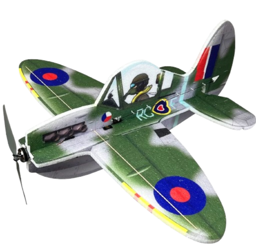 RC Factory - Spitfire 580mm Cartoon Warbird Kit
