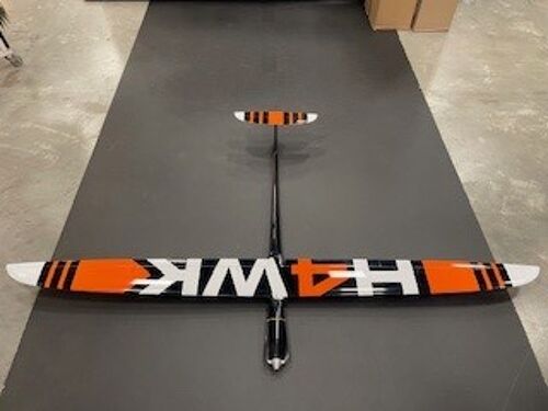 Second Hand -  D-Power - HAWK 4 Competition Carbon Hotliner Glider Full GFK 1900mm ARF+