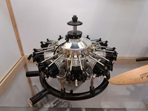 Second Hand - UMS 115CC 9 Cylinder 4-Stroke Radial Engine