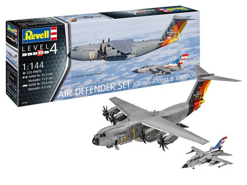 Revell - Air Defender Set (Airbus A400M & Tornado) - 1/144