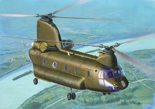 Revell - CH-47D Chinook - 1/144