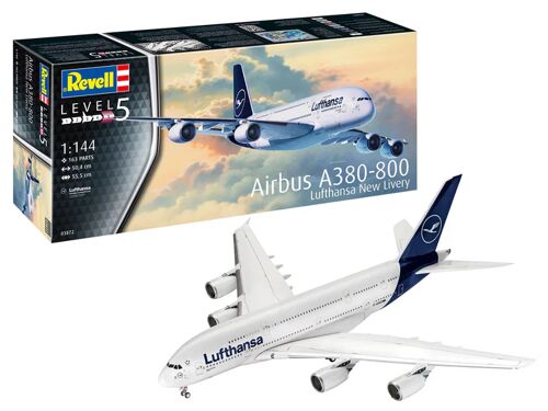 Revell - Airbus A380-800 „Lufthansa“ Neue Lackierung - 1/144