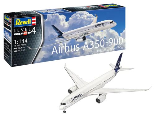 Revell - Airbus A350-900 „Lufthansa“ Neue Lackierung - 1/144