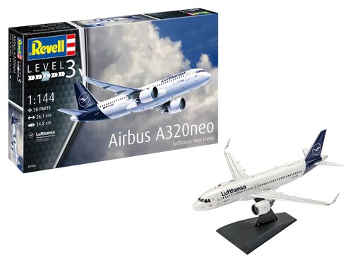 Revell - Airbus A320neo "Lufthansa" Neue Lackierung - 1/144