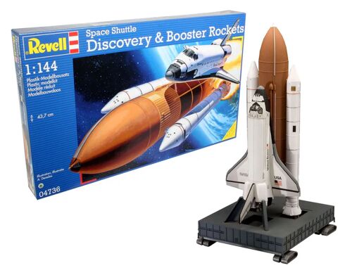 Revell - Space Shuttle Discovery - Booster Rockets - 1/144