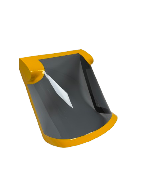 Pare-brise avant pour Cub 40% CW, Jaune