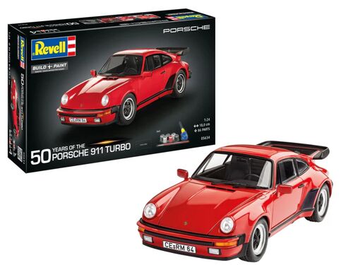Revell Poison Set Porsche 911 Turbo 50. Jubiläum - 1/24