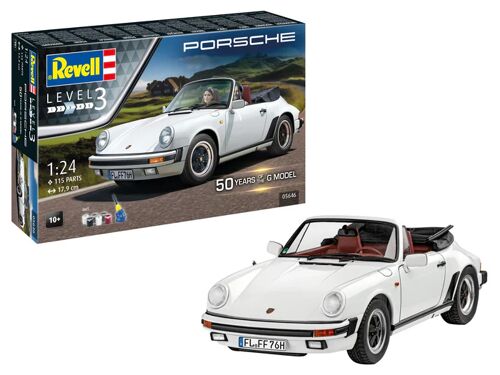 Revell Geschenkset 50 Jahre Porsche 911 G-Modell - 1/24