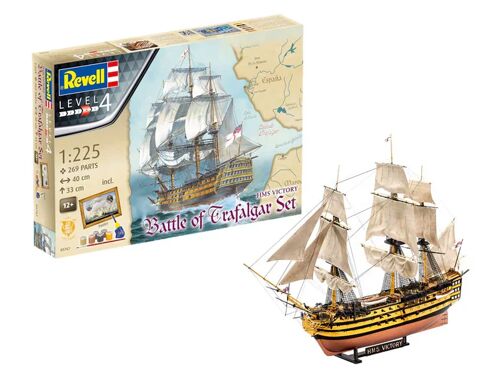 Revell - Geschenkset "Schlacht von Trafalgar" - 1/225
