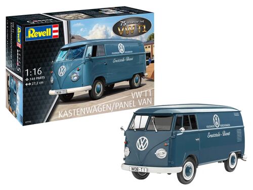 Revell - VW T1 Panel van - 75 Jahre VW T1 - 1/16