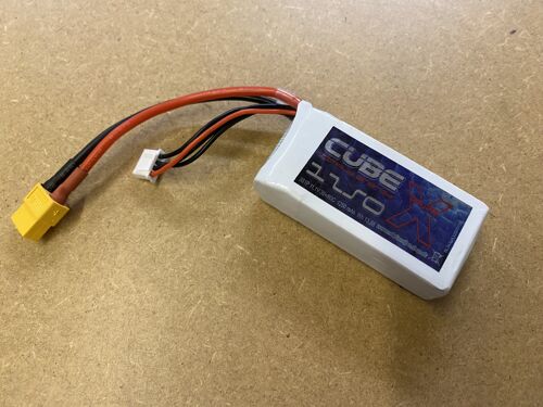AS NEW - SLS X-Cube 1250mAh 3S1P 11,1V 30C/60C Lipo Battery