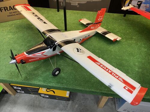 Showroom Model (NEW) - Kavan Pilatus PC-6 Porter 1500mm PNP Red