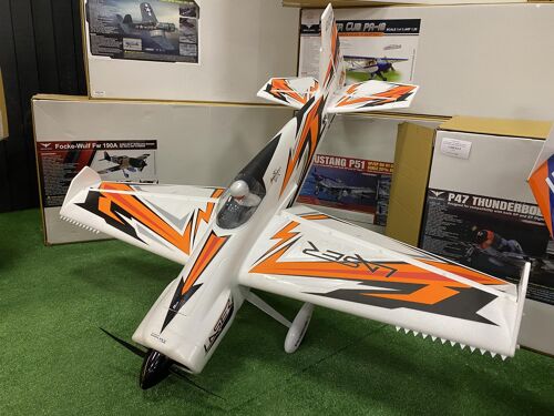 Demomodel - Flex Innovations Laser 200 60E Super PNP 1524mm Dagversie Oranje