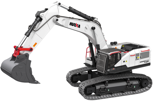 Huina - Pelle en alliage 1/14 22 canaux 2,4 GHz prête à l’emploi (RTR)