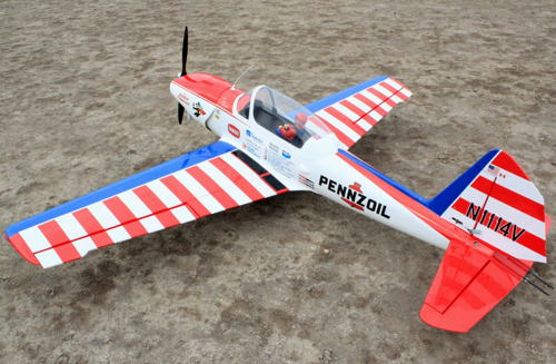 Seagull Models - Super Chipmunk Giant 60-76CC 2514mm EP/GP Schéma Pennzoil Kit ARF