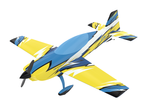Krill Aircraft - Extra NG 35% (2620mm) Full Composite ARF Kit - Flippers Scheme
