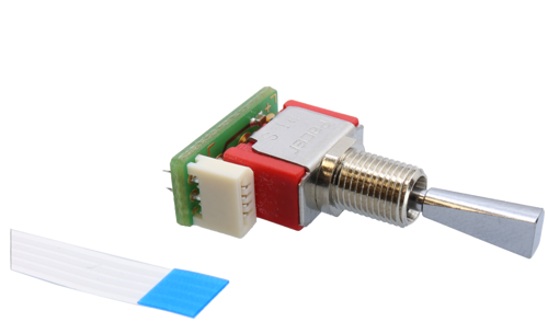 Jeti - Korte schakelaar met 3 standen voor DS-12/14/14II/16/16II/24-zenders