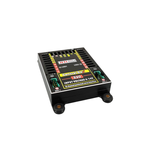 Jeti DUPLEX 2.4EX Central Box 320 + 2x Rsat2 + RC-Schalter