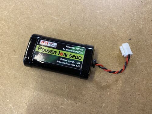Second Hand - Jeti 5200mAh 3,6V LiIon Battery Power Ion